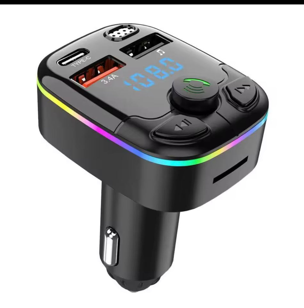 Car mp3 Bluetooth 12/24v call answering charger