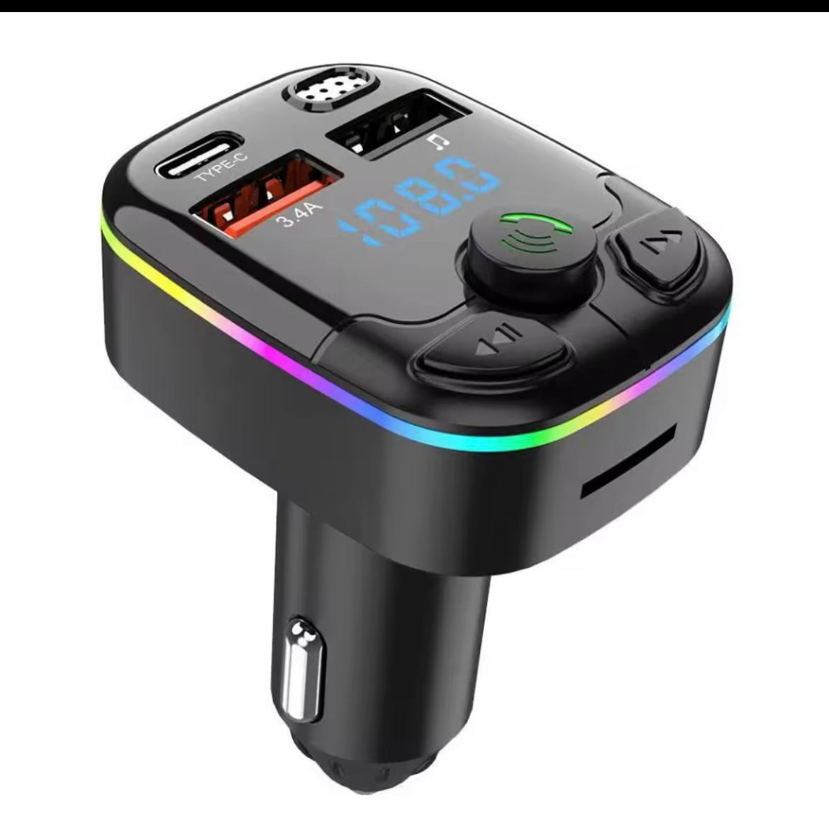 Car mp3 Bluetooth 12/24v call answering charger