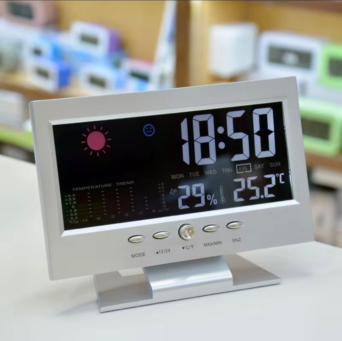 Colour screen calendar 8082t ( white )