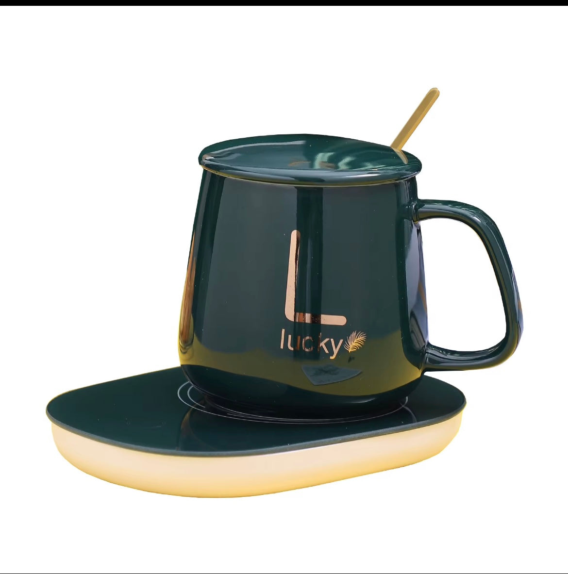 USB Constant Temperature Mug Set, Available In Green , Pink , White & Red