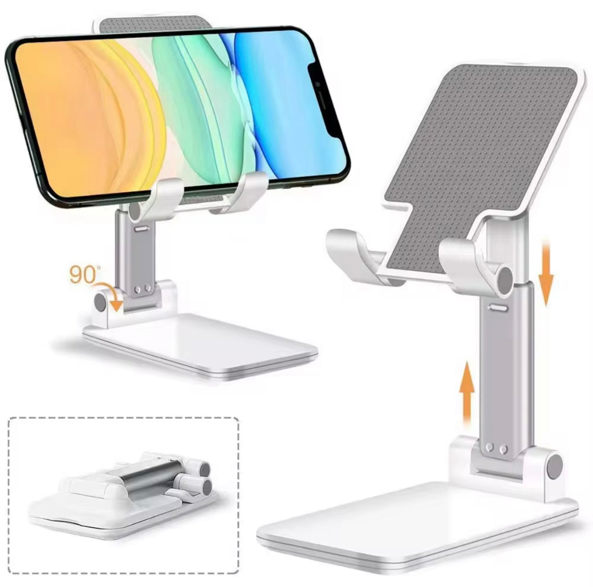 Desktop mobile phone holder