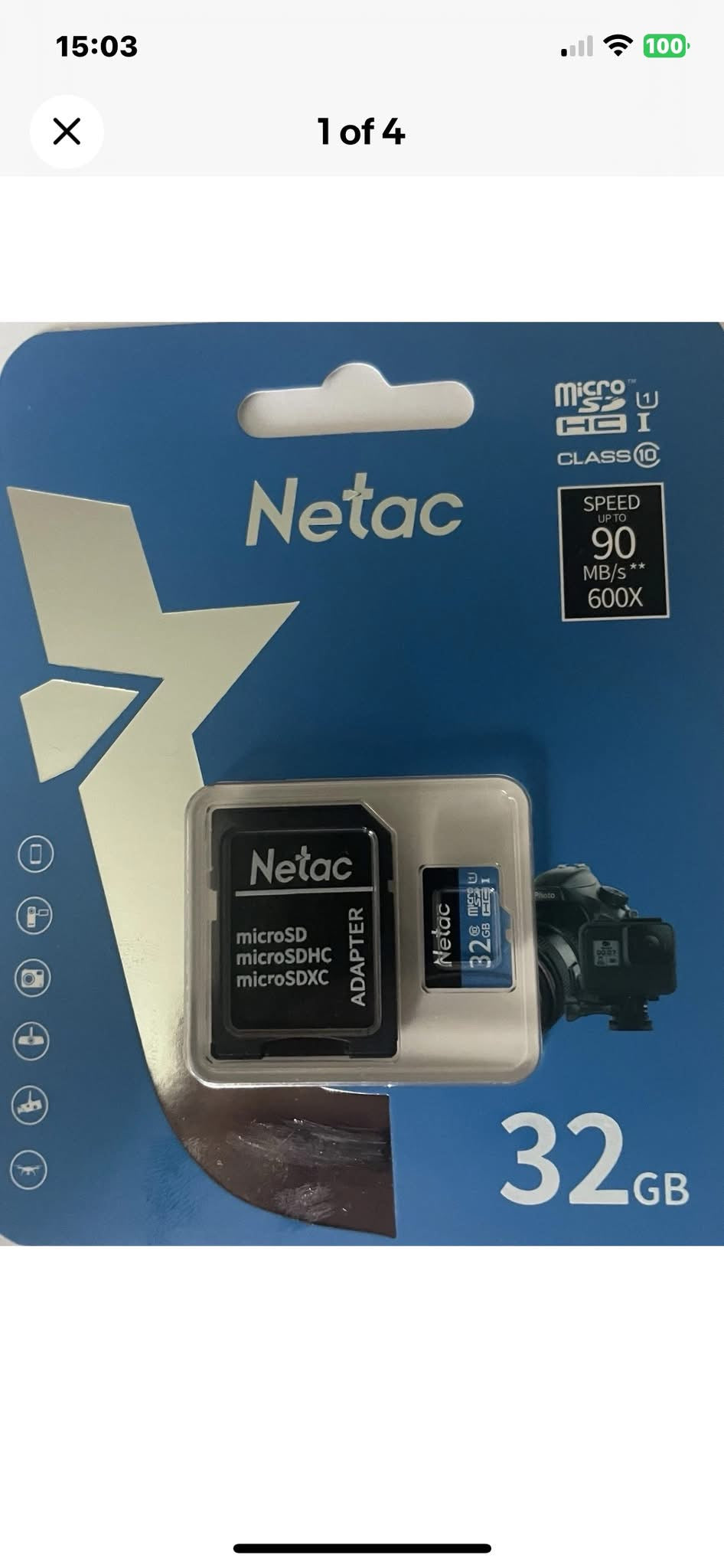 Netac  32gb Micro SDHC Card