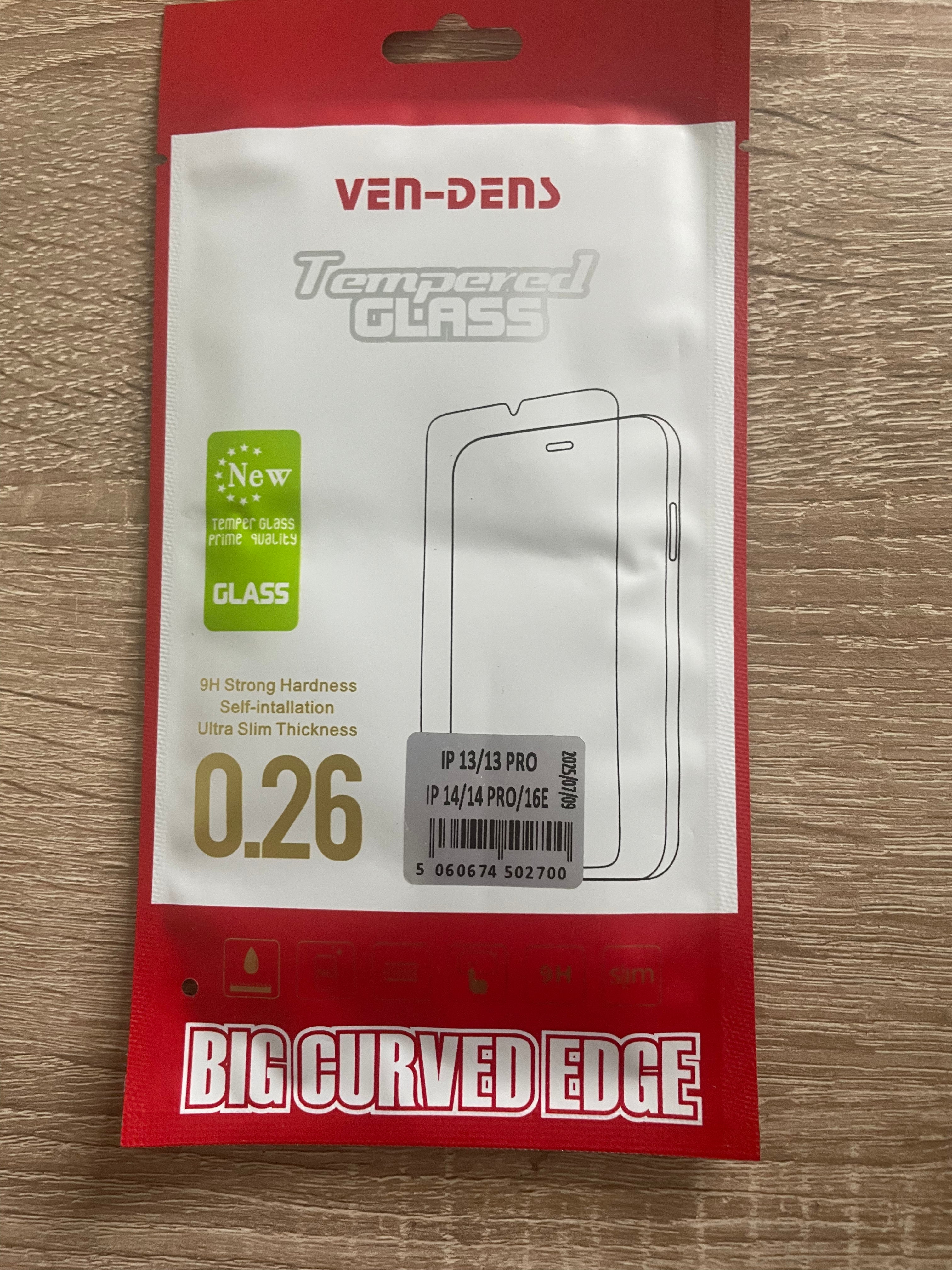 iPhone 13/13 pro / 14/14 pro tempered screen protector